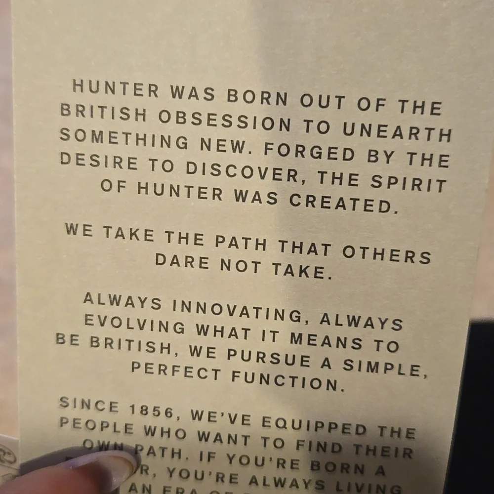 New Hunter Black Unisex Fleece Lined Beanie - Picture 9 of 10